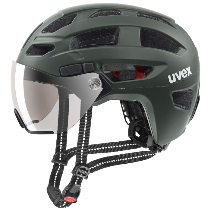 UVEX Helm finale visor forest mat  56-61