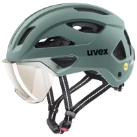 UVEX Helm stride visor MIPS, sage green matt, 56-59cm