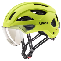 UVEX Helm stride visor MIPS, lime matt, 56-59cm