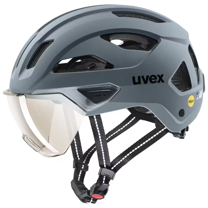 UVEX Helm stride visor MIPS, anthracite matt, 59-61cm