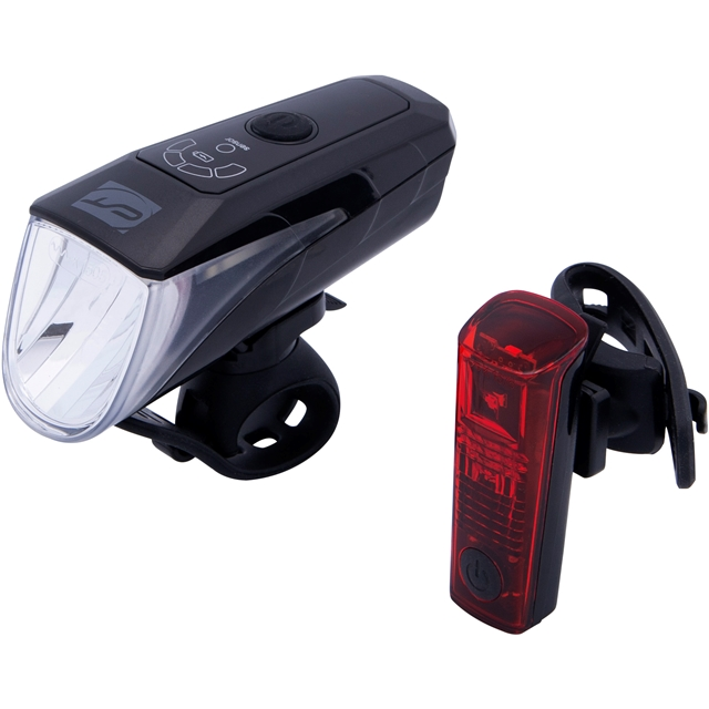 Contec Contec Beleuchtungsset 24/7 Stop, LED 70 Lux, USB